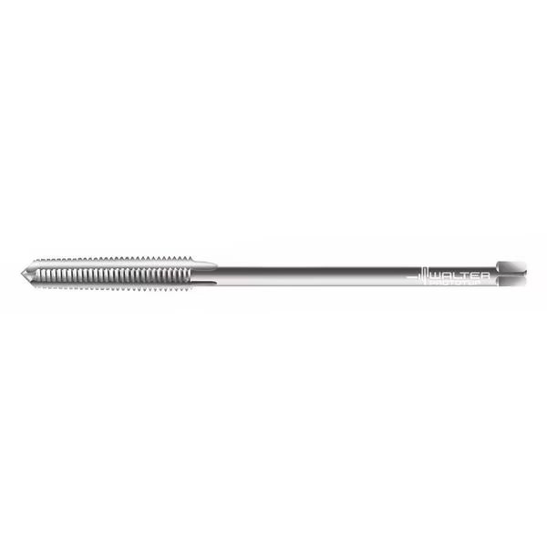Spiral Point Tap, M2.5-0.45, Taper, Metric Coarse, 3 Flutes, Walter, Mfr#: 20890-M2.5