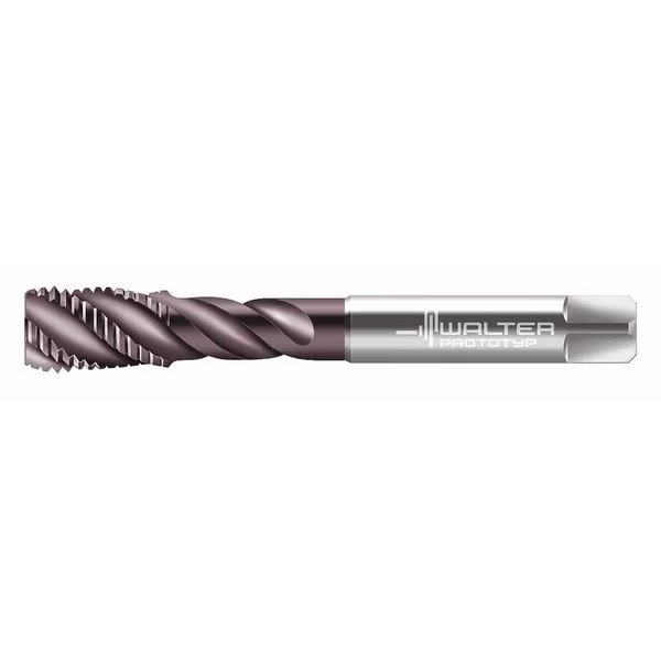 Spiral Flute Tap Plug, 4 Flutes, Walter, Mfr#: EP2156312-M12X1.25