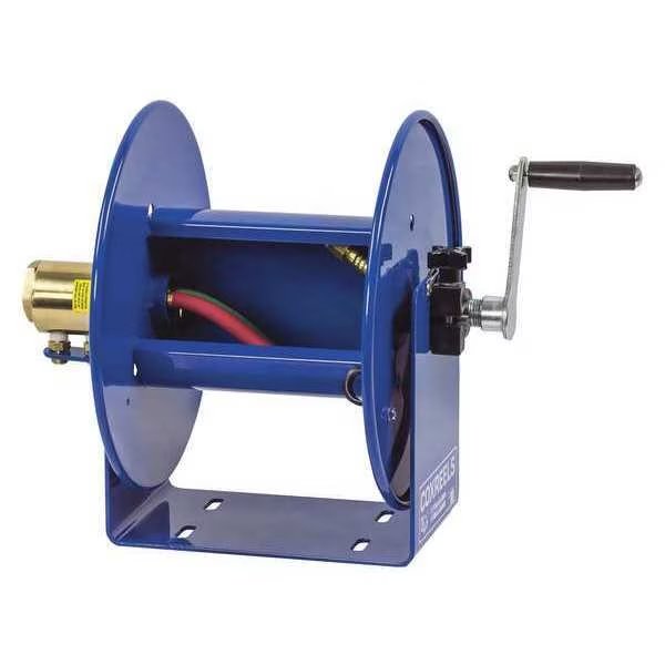 Welding Hand Crank Reel, 1/4inx100ft, Coxreels, Mfr#: 112WTL-1-100
