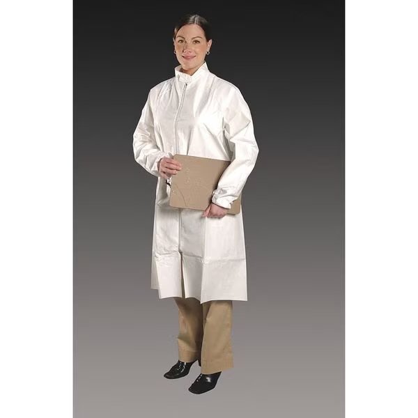 Frock, Composite Fabric, Serged Seam, 2XL, 25 PK, Alpha Pro Tech, Mfr#: FK-J2141-5