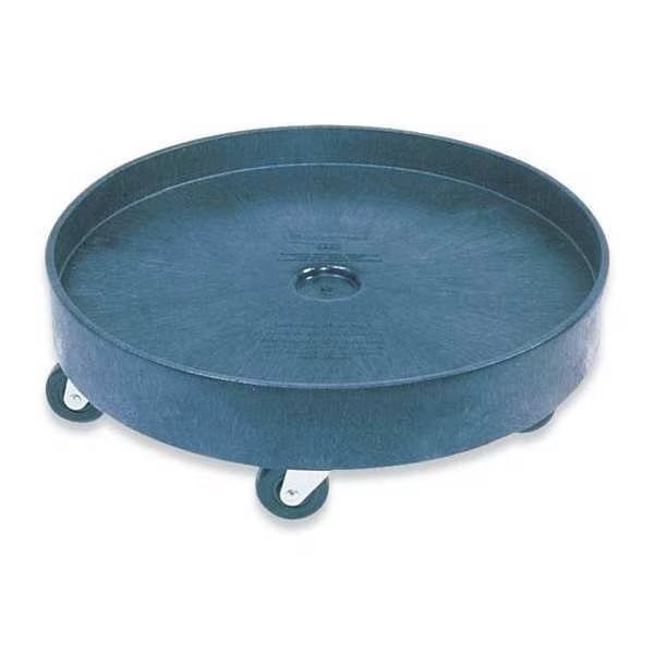 Universal Drum Dolly Cart, Rubbermaid Commercial, Mfr#: FG265000BLA