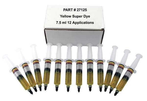 A/C Dye Syringes Refills, PK12, Supercool, Mfr#: 27125
