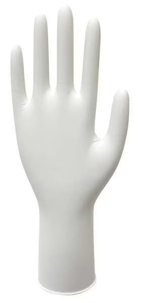 Cleanroom Gloves, Nitrile, M, PK1000, Ansell, Mfr#: CE5-755