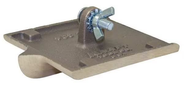 Concrete Groover, Bronze, 3/8 in Radius, Kraft Tool, Mfr#: CC304-01