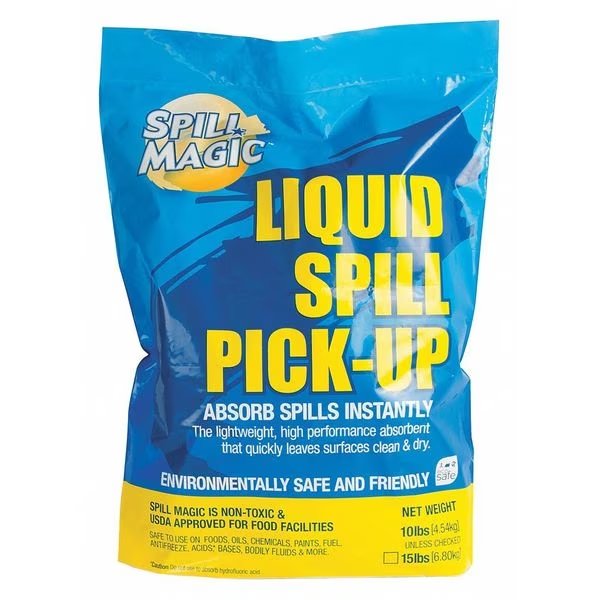 Loose Absorbent, Universal, Size 10lb., Spill Magic, Mfr#: 97110