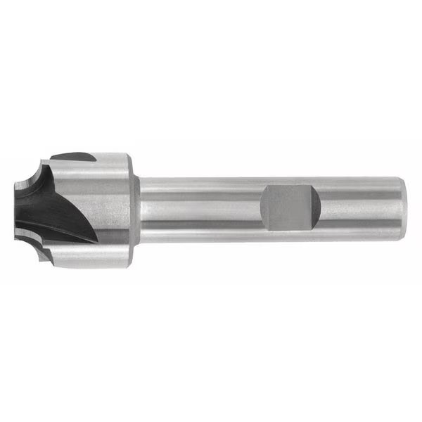 4-Flute HSS Corner Rounding End Mill Clevelland CRE Bright 1/2