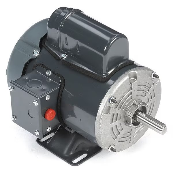Capacitor-Start General Purpose Motor, 1/2 HP, 115/208-230V AC Voltage, 56 Frame, Marathon Motors, Mfr#: 056C17F2051