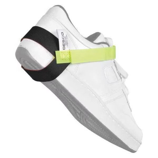 Heel Grounder, 1 Meg, Lime Green Strap, Desco, Mfr#: 07599
