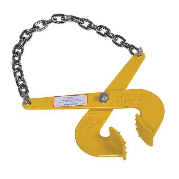 Single Scissor Pallet Puller, 5K, 7" Jaw, Vestil, Mfr#: PAL-12