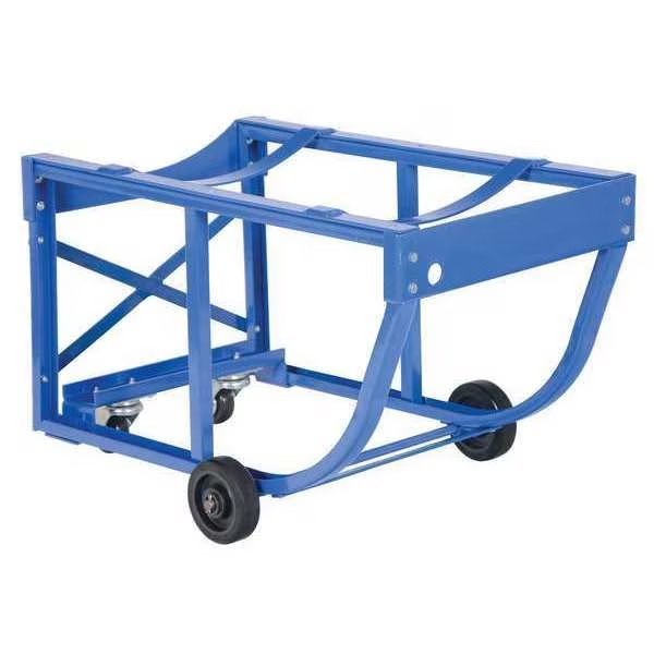 Rotating Drum Cart, Polyolefin, 800 lb., Vestil, Mfr#: RDC-60-5-PO