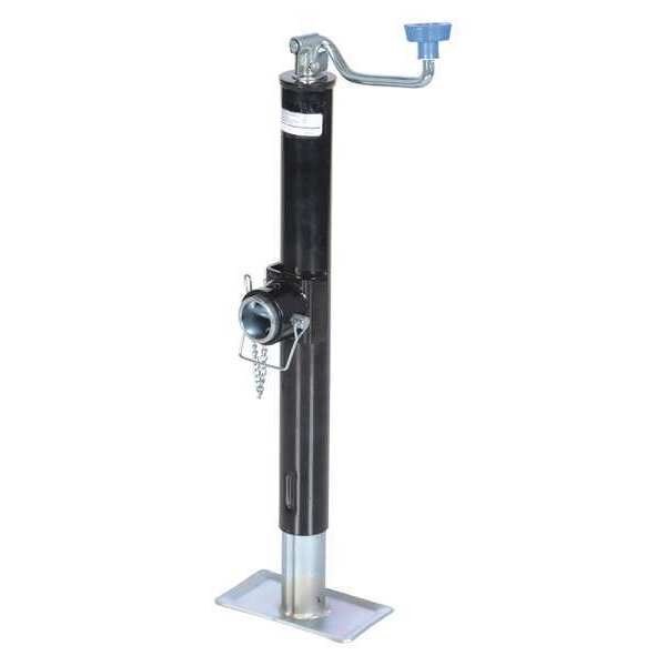 Tube Ring Trailer Jack, 2000 lb., Vestil, Mfr#: TJ-F3