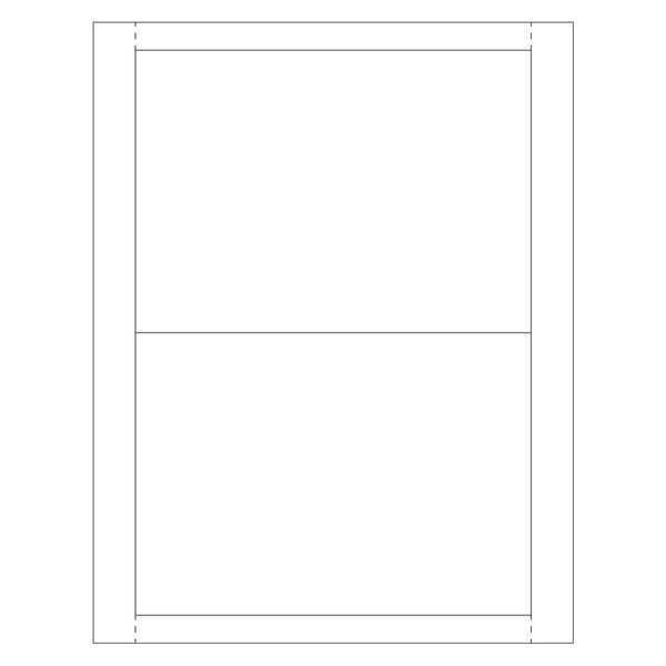 Vinyl Envelope Insert Cards, 5