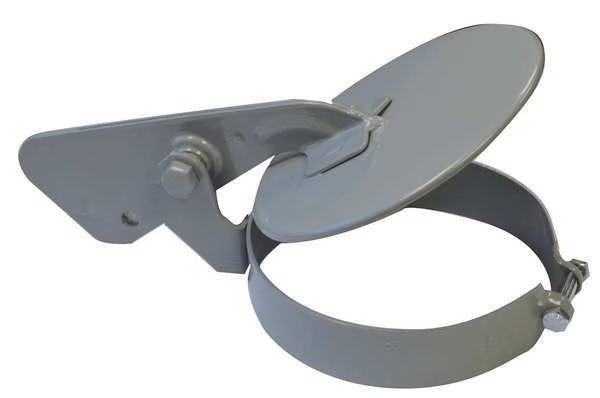 Exhaust Rain Cap, 6 x 6-1/8 In., Anthes, Mfr#: 11021