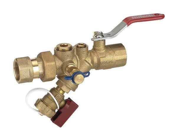 3/4" FNPT Combination Strainer Valve, Nutech, Mfr#: SV1E-075F-075F