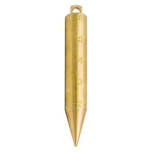 Plumb Bob, 20 oz. Size, Brass Construction, Us Tape, Mfr#: 58899