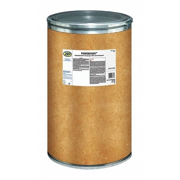 Powder Keg Cleaner/Degreaser, 125 lb Drum, Water Based, Zep, Mfr#: 38342