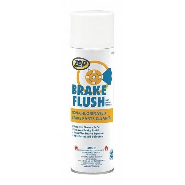 Brake Fluid, 14 oz., Aerosol Can, PK12, Zep, Mfr#: 1049715
