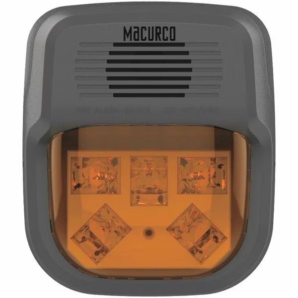Horn Strobe Alarm, 4-3/4" L, 2" W, LED, Macurco, Mfr#: HS-A