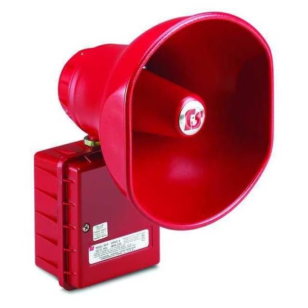 PA Weatherproof Speaker, Al, 1 Channel, Federal Signal, Mfr#: AM300-R