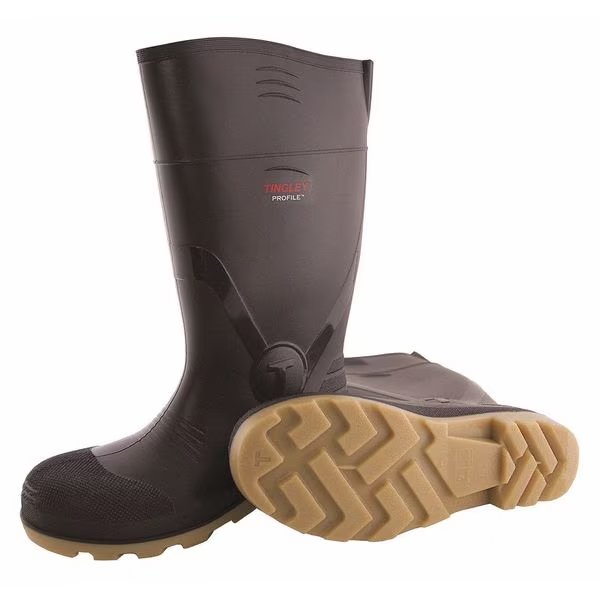 Profile Knee Boots, Brown, Size 11, Mens, 15