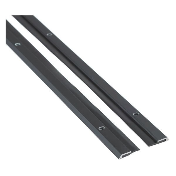 Astragal, Aluminum, 1-1/4in.H, PK2, National Guard, Mfr#: 115NDKB-84x2