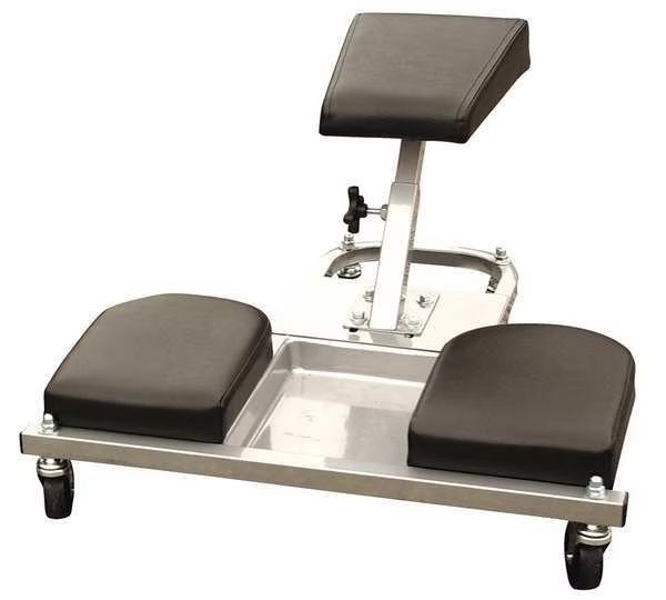 Knee Saver Work Seat, Steel, 22 in. L, Keysco Tools, Mfr#: 78032