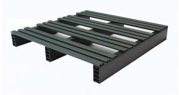 Recycled Rigid PVC Pallet, 30 in L, 30 in W, 4 in H, EnjoyTool Select, Mfr#: 05000213
