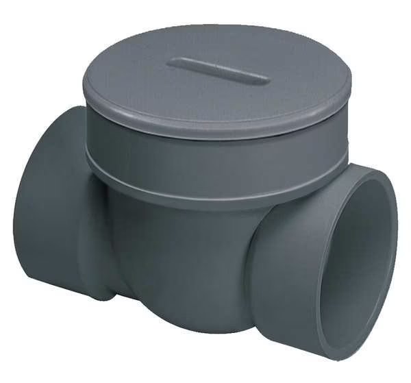 Backwater Valve, 2 In., PVC, 120 Deg F, Spears, Mfr#: S275P