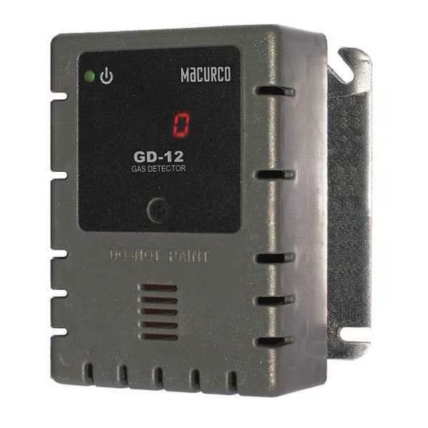 Fixed Gas Detector, CH4, C3H8, H2, Digital, Macurco, Mfr#: GD-12