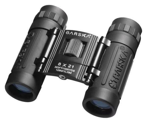 General Binocular, 8x Magnification, Roof Prism, 383 ft Field of View, Barska, Mfr#: AB10109