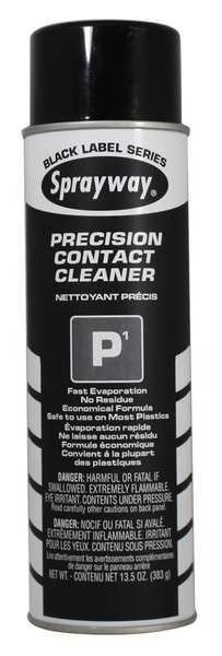 SPRAYWAY 20 oz. Aerosol Can, Contact Cleaner, Sprayway, Mfr#: SW293