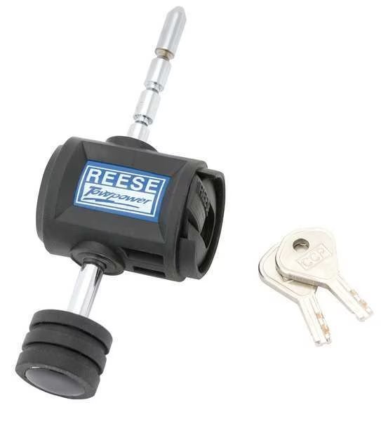 Coupler Lock, Adjustable, Chrome, Reese, Mfr#: 7057430