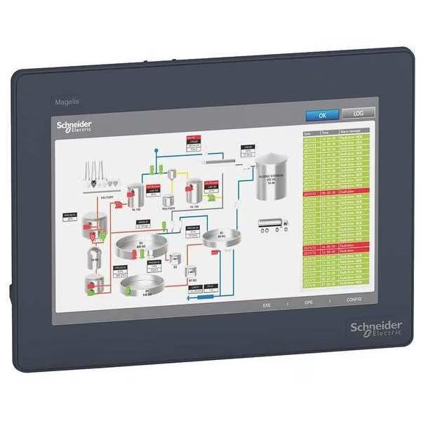 Touch Panel, 10 in. TFT Color, 24VDC, Schneider Electric, Mfr#: HMIDT551