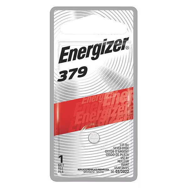 Coin Cell, 379, 1.5V, Energizer, Mfr#: 379BPZ