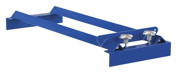 Pallet Rack Drum Cradle, Blue, 15-7/8 in W, Vestil, Mfr#: PRDC-42