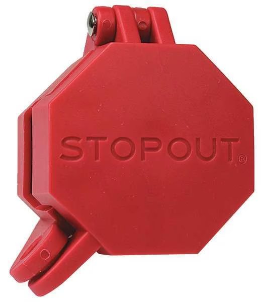 Glad Hand Lock, Plastic, Red, Universal, Stopout, Mfr#: KDD477