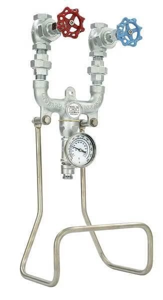 Hose Station, 3/4 In, 6 gpm, Rough Bronze, Leonard Valve, Mfr#: SW-75-EVBD-RF