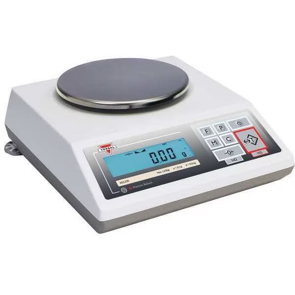 Digital Compact Bench Scale 1200g Capacity, Torbal, Mfr#: AD1200