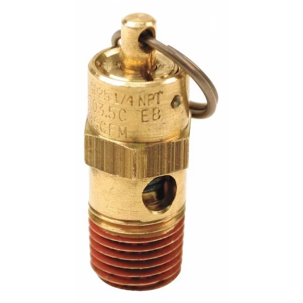 Air Safety Valve, 1/8 In Inlet, 250 psi, Control Devices, Mfr#: ST2512-1A250