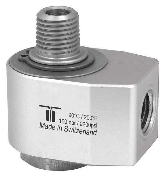 Rotary Union, NPTF X NPTM, Single, 30 RPM, Mosmatic, Mfr#: 40.031