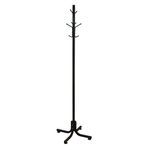 Coat Rack, Black, 21 in. D, 70 in. W, EnjoyTool Select, Mfr#: 45NG63