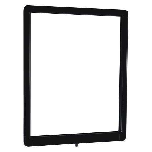 Sign Frame, Black, 14 in. H, 11 in. L, Visiontron, Mfr#: FR1114DSSBSB