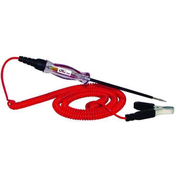 Circuit Tester, 12/24V, 24 ft., 7 in. D, Otc, Mfr#: 3642