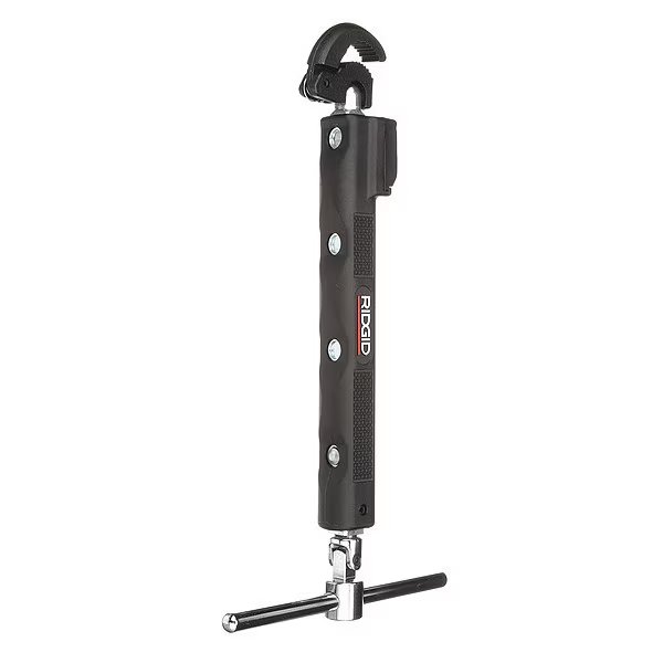 Basing Wrench, Telescoping, 12-1/2 in. L, Ridgid, Mfr#: 2017