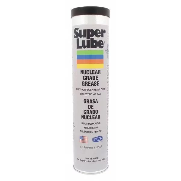 Nuclear Grade Grease, Cartridge, 14.1 Oz., Super Lube, Mfr#: 42150