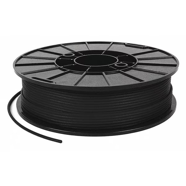 Filament, TPE, 1.75mm Dia., Midnight, 0.50kg, Ninjatek, Mfr#: 3DCH0117505