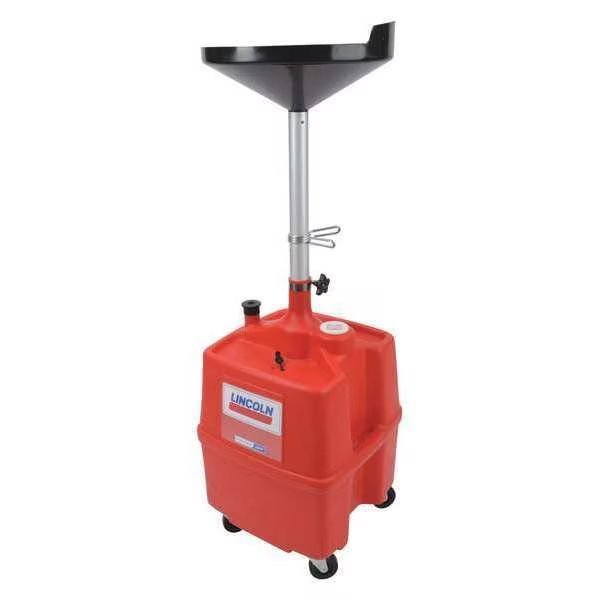 Portable Oil Drain, Plastic, 18 gal., Lincoln, Mfr#: 3518