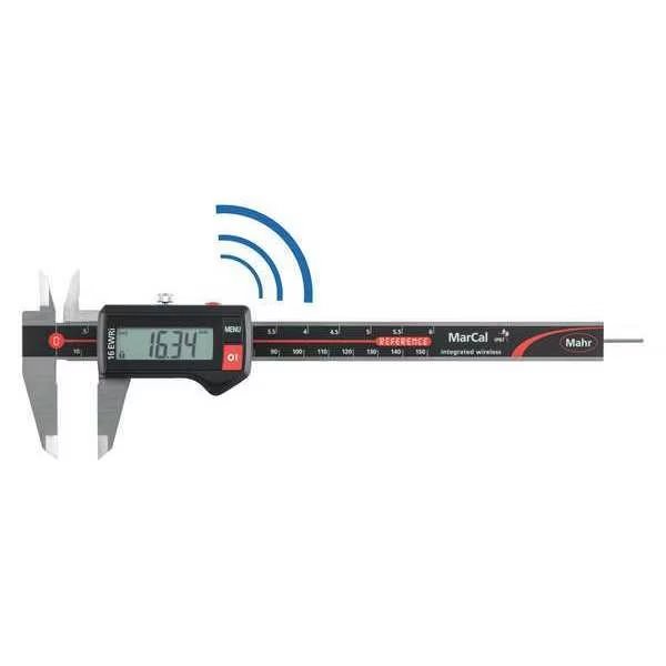 Digital Caliper, 0.001 in. Res., Wireless, Mahr, Mfr#: 4103400