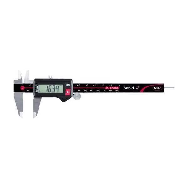 Digital Caliper, 0.0005in.Res, 40mm Jaw D, Mahr, Mfr#: 4103301