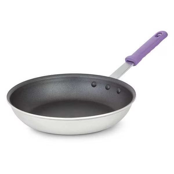 Fry Pan, Silver/Black, 1-7/8 in. Inside D, Vollrath, Mfr#: T401080